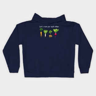 Let's Root For Each Other Kids Hoodie